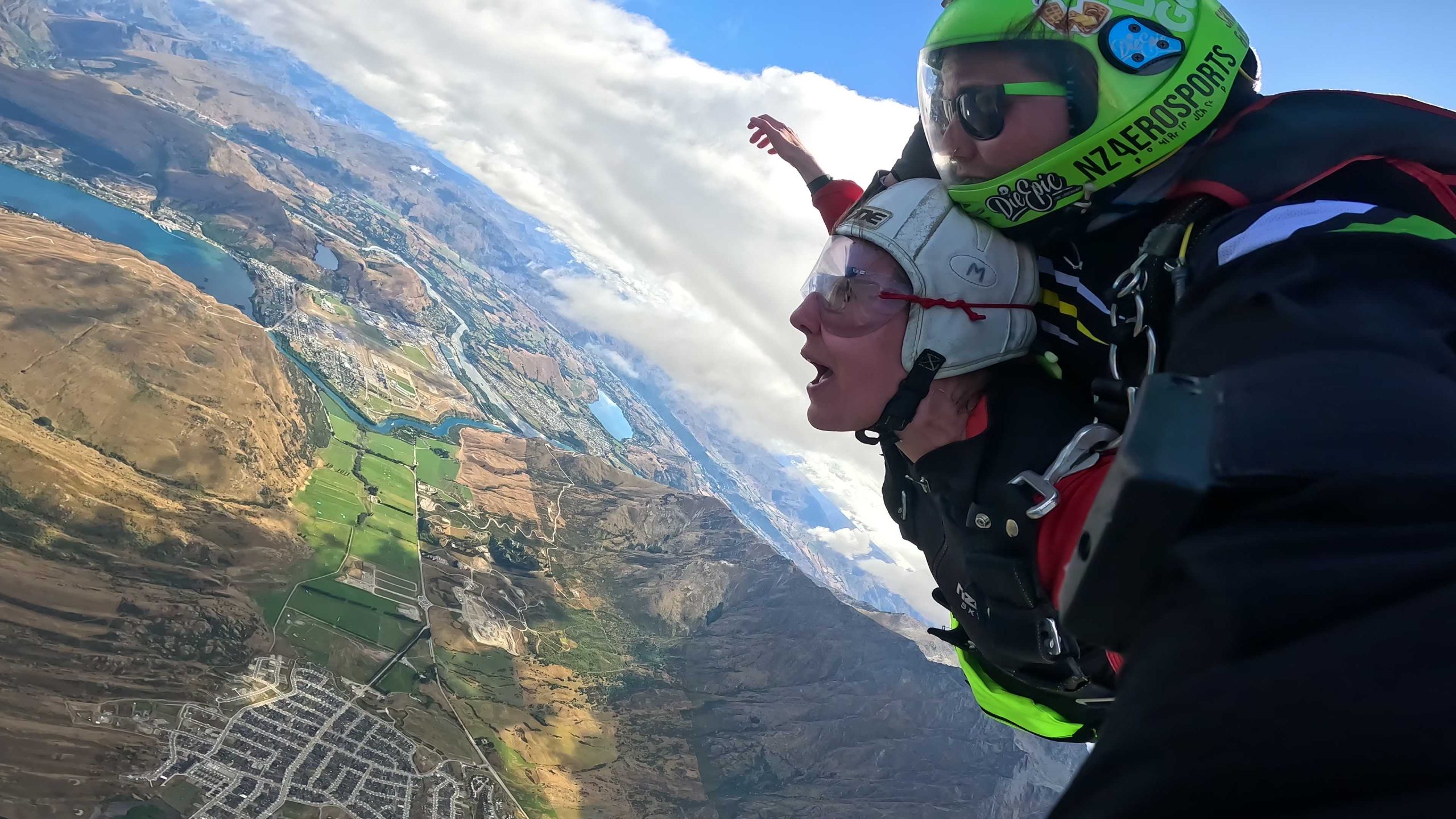 Skydiving in Queenstown, New Zealand