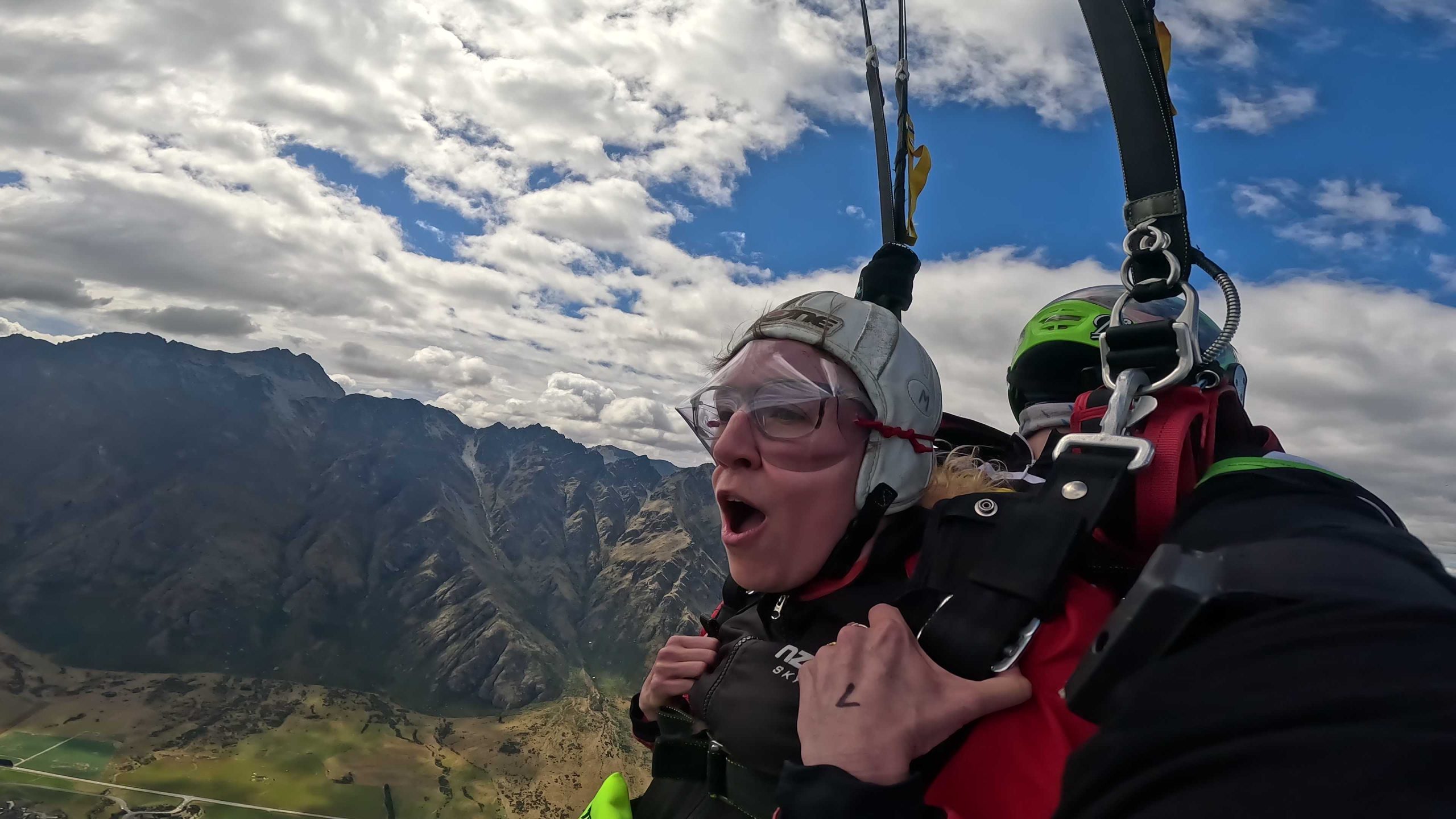 Skydiving in Queenstown, New Zealand