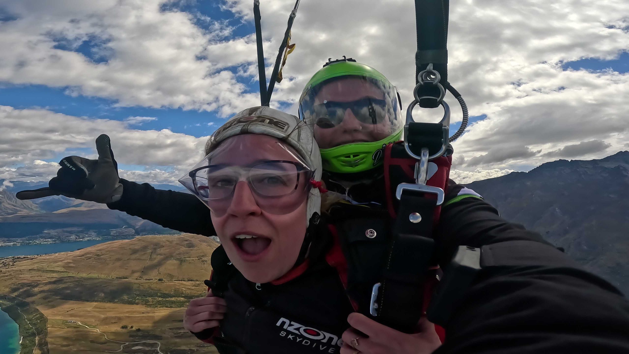 Skydiving in Queenstown, New Zealand