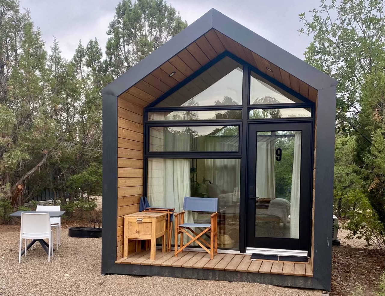 Tiny glamping house at Ofland Escalante in Escalante, Utah, USA